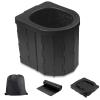Portable Toilet for Camping, Potty Adults, Porta Travel Commode Bucket Car, Travel, Outdoor, Hiking, Backpack, Trips, Tent, Boat, Beach, Traffic Jam, Home view 1