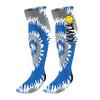 FAN STAR One Pair Adult Personalized Softball Knee High Socks Custom Tie Dyed Softball Socks with Name or Team Name view 1