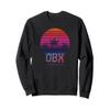 80s 90s Retro North Carolina Beach Vacation OBX Outer Banks Sweatshirt view 1