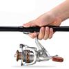 DKEKE Carbon Fiber Spinning Fishing Rod Power Telescopic Rock Fishing Pole Carp Feeder Travel Boats Sea 2.4m2.7m3.6m4.5m5.4m6.3m VBONI DKEKE (Color : Black, Length : 4.5 m) view 4