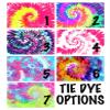 FAN STAR One Pair Personalized Softball Adult Knee High Socks Custom Tie Dyed Softball Socks with Name or Team Name view 4