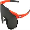 100% Racetrap Sport Performance Sunglasses - Sport and Cycling Eyewear (Soft Tact Oxyfire - Black Mirror Lens) view 1