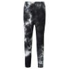 Kaerm Kids Girls Athletic Leggings Tie Dye Stretchy Workout Dance Jogger Pants Trousers Casual Activewear White&Black 1-2 view 1