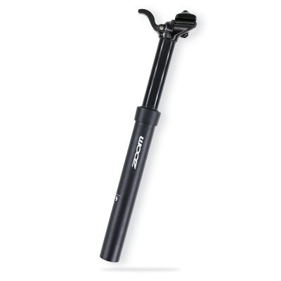 DJC Bike Dropper Seatpost Jump Seat Post 100mm Travel Manual Control Lever Height Adjustable Seatpost Hydraulic 375mm (30.9mm Diameter)