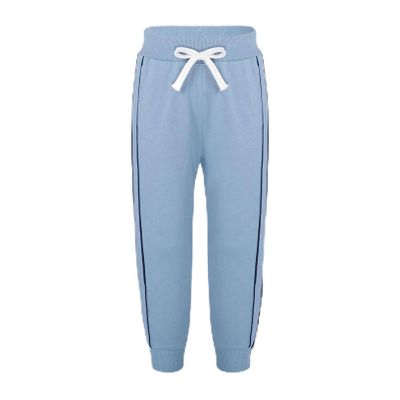 Kaerm Kids Boys Girls Casual Joggers Pants Athletic Workout Dance Drawstring Sport Trousers Sweatpants Light Blue 4-5