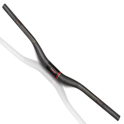 Carbon Mountain Bike Handlebars, 31.8 handlebarMountain Bike Bar, MTB bars Riser Handlebar 31.8, Carbon Fiber 720mm 740mm 760mm MTN Bike Handle bars Bicycle Bars(Red pro 3K, 760mm)