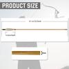 e5e10 33inch Wooden Arrows Handmade Archery Target Arrows with Field Points for Recurve Bow Longbow Hunting Practice with Turkey Feather Fletching 12PACK (White) view 2