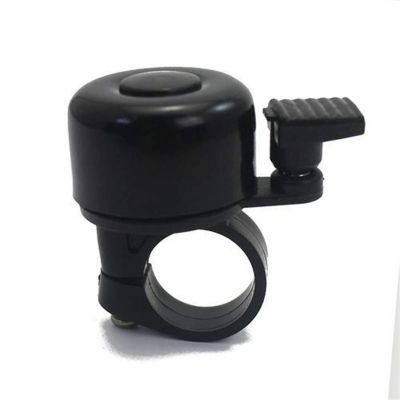 Bicycle Accessories Bicycle Bell Alloy Mountain Road Bike Horn Sound Alarm for Safety Cycling Handlebar Metal Ring Bicycle Bike Accessories Bike Parts (Color : Black)
