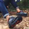 Mens Walking Shoes Lightweight Non-Slip Hiking Shoes Breathable Lace Up Trainers for Trekking Gym Runnin Black-EU40/US7.5 view 3