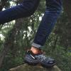 Mens Walking Shoes Lightweight Non-Slip Hiking Shoes Breathable Lace Up Trainers for Trekking Gym Runnin Black-EU40/US7.5 view 4
