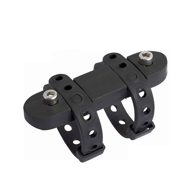 Universal Bike Bottle Cage Mounting Base, Silicon Water Bottle Cup Mounting Base, Environmentally Friendly, 1PCS Black