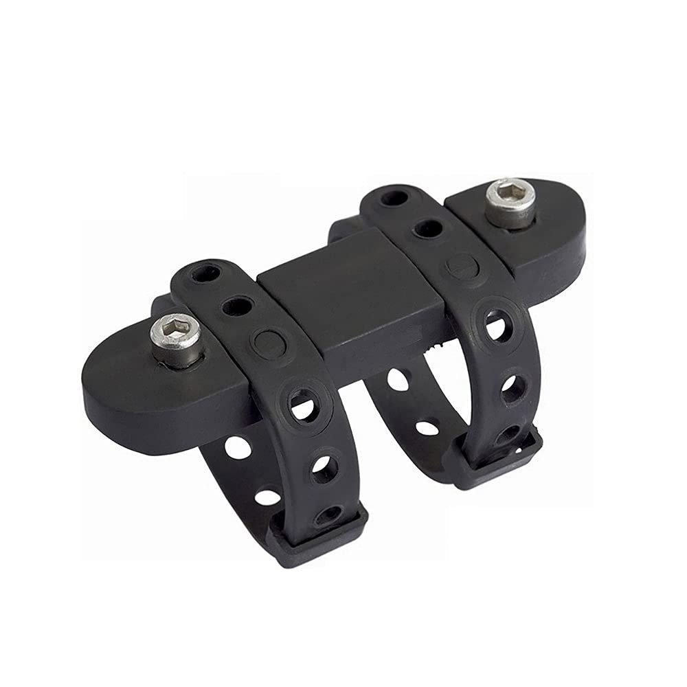 Universal Bike Bottle Cage Mounting Base, Silicon Water Bottle Cup Mounting Base, Environmentally Friendly, 1PCS Black