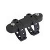 Universal Bike Bottle Cage Mounting Base, Silicon Water Bottle Cup Mounting Base, Environmentally Friendly, 1PCS Black view 1
