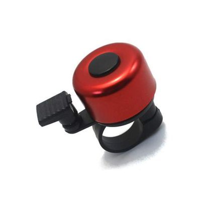 Bicycle Accessories Bicycle Bell Alloy Mountain Road Bike Horn Sound Alarm for Safety Cycling Handlebar Metal Ring Bicycle Bike Accessories Bike Parts (Color : Red)