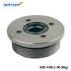OVERSEE 69D-43811 Screw Cap Assy for Yamaha Outboard Motor Manual Trim Tilt Assy 69D-43170-10-4D Big Side view 2