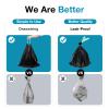 TRIPTIPS Portable Toilet Bags, 40 Count, 8 Gallon Capacity, Drawstring Design, No-Leakage Guarantee, Odor-Free, Universal Fit, Convenient for Camping, Traveling, Backpacking view 2
