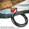 EVTSCAN 20KN Rappel Ring for Rock Climbing Arborist and Hammock Multifunctional Aluminum Rappel Ring O-Ring 12mm view 3