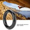 EVTSCAN 20KN Rappel Ring for Rock Climbing Arborist and Hammock Multifunctional Aluminum Rappel Ring O-Ring 12mm view 4
