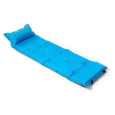 XIXIDIAN Sleeping Pad, Ultralight ompact Inflatable Air Mattress Lightweight Hiking, Backpacking, Outdoor & Travel Gear (Color : Blue)