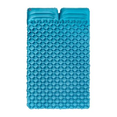 XIXIDIAN Double Sleeping Pad-Camping Sleeping Pad Compact and Very Lightweight Sleeping mat with Pillow. Great for Backpacking, Camping, Travelling