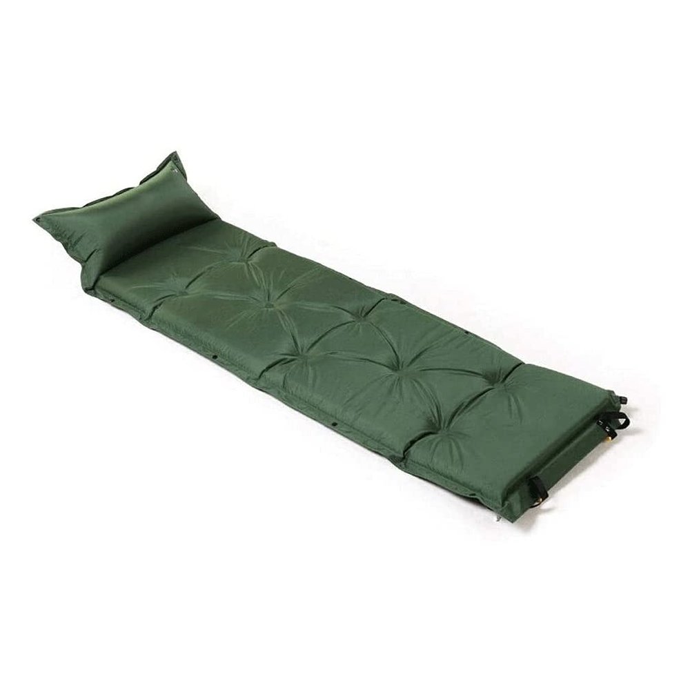 XIXIDIAN Sleeping Pad, Ultralight ompact Inflatable Air Mattress Lightweight Hiking, Backpacking, Outdoor & Travel Gear (Color : Green)