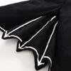 AGQT It's My 1st Halloween Outfit Black Bat Costume Cloak Romper Hat Halloween Costumes Long Sleeve 2PCS Romper Black Ear Size 0-6 Months(70) view 2