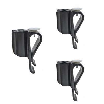 3 Pack Golf Putter Clip Golf Bag Clip on Putter Clamp Holder Golf Putter Clip Organizer Ball Marker for Golf Accessories