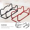 1pc Household Dumbbell Rack Vertical Iron Design Non- Stand for Safe Dumbbell Storage Lightweight and Portable Fitness Equipment for Home Gym Use view 3