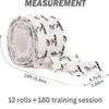 WARM BODY COLD MIND 1.85" Weightlifting Thumb Tape - Hook Grip Tape for Powerlifting, Cross Training, Gym Tape, Workout, Weight Lifting Tape, Athletic Finger Wrap (Mix 12 Rolls) view 4