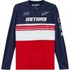 Alpinestars Men's Turbo Shirts,Navy/Red,X-Large view 1