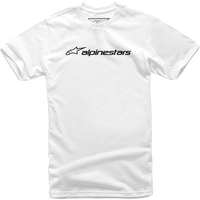 Alpinestars Linear Combo T-Shirt-White/Black-XL