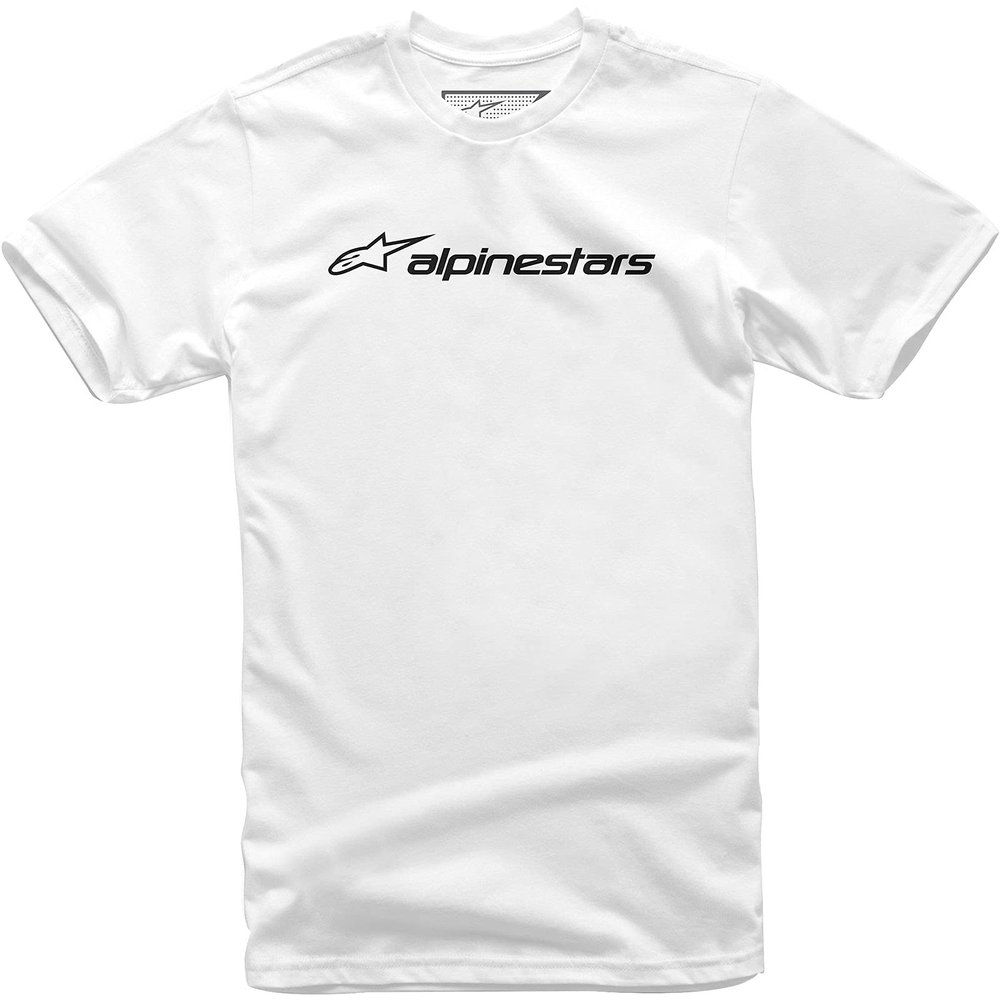 Alpinestars Linear Combo T-Shirt-White/Black-XL