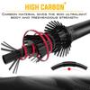 DKEKE 1.8-3m Portable Telescopic Fishing Rod Carbon Fiber Material Fishing Tackle Freshwater/Saltwater Sea Fishing Pole DKEKE (Color : Black, Length : 2.4 m) view 4
