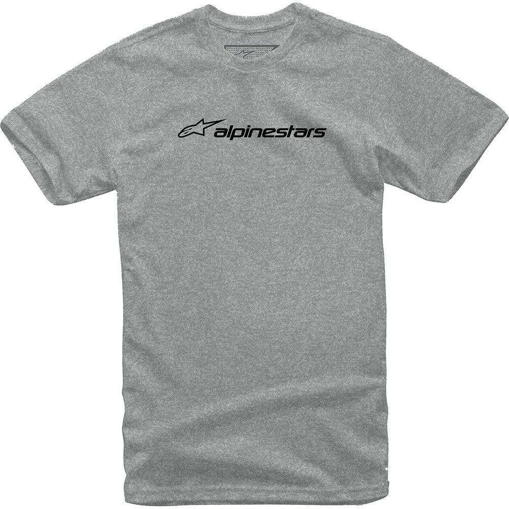Alpinestars Linear Combo T-Shirt-Grey Heather/Black-M