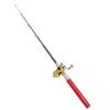 DKEKE Portable Pocket Telescopic Mini Fishing Pole Pen Shape Folded Fishing Rods Lightweight Reel Wheel Rod Fish Tackle DKEKE (Color : Red) view 1