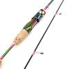 DKEKE 1.68m Colorful Solid Tip Trout Lure Fishing Rod UL Power Ultralight 3-7g Carbon Spinning/Casting Rod Probale Fishing Pole DKEKE (Color : White) view 1