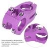 Alomejor 31.8 Stem 45mm Mountain Stem Short Stem Aluminum Alloy Hollow Short Handle for 31.8mm Handlebar() view 3