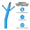 MOUNTO 8ft Inflatable Dancer Tube Man Replacement, (Blower Not Included), (Blue) view 4