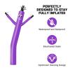 MOUNTO 8ft Inflatable Dancer Tube Man Replacement, (Blower Not Included), (Purple) view 4