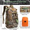 MARITTON Hunting Backpack with Waterproof Rain Cover for Men. (Camo-Khaki) view 2