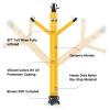 MOUNTO 8ft Inflatable Dancer Tube Man Replacement, (Blower Not Included), (Yellow) view 3