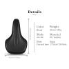 UOOD Bike Seat Bike Saddle Anti-Slip Breathable Bicycle Saddle Silicone Gel Padded Bike Saddle Cover for Mountain Road Bike Comfortable and Breathable view 2