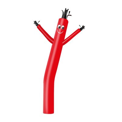 MOUNTO 8ft Inflatable Dancer Tube Man Replacement, (Blower Not Included), (Red)