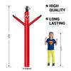 MOUNTO 8ft Inflatable Dancer Tube Man Replacement, (Blower Not Included), (Red) view 2