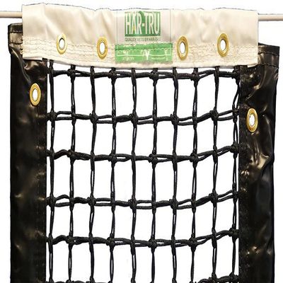 Har-Tru Royal Tennis Net - Vinyl Headband, 3 mm Net Body, Double Top 6 (Tidyfit)