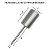 Micro Gainz GymPin Weight Stack Extender Pin for Cable Machine & Home Gym, Designed for Weight Lifting & Strength Training Allowing Additional Olympic Weight Plates, Made in The USA (Size 5/16) view 4