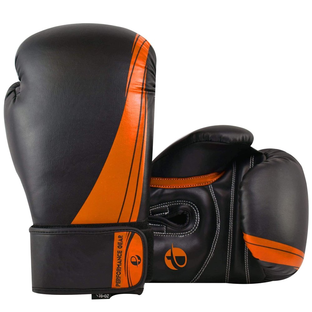 UFG Ultimate - Performance Series - Boxing Gloves - Boxing MMA Muay Thai Training Fight Bag Work (12oz, Orange)