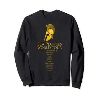 Sea Peoples World Tour - Ancient Mycenaean Greek History Sweatshirt