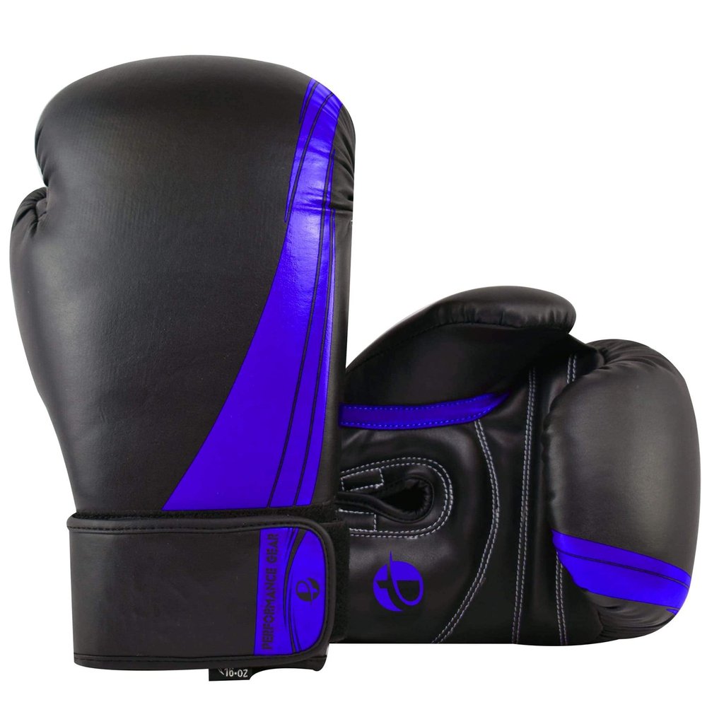 UFG Ultimate - Performance Series - Boxing Gloves - Boxing MMA Muay Thai Training Fight Bag Work (12oz, Blue)