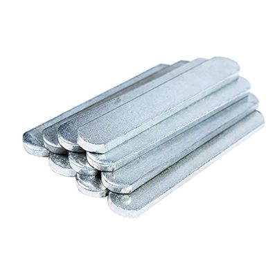 8PCS Steel Plates for Weighted Vest Loading Leg Guards, Strength Training Weight Steel Plate Adjustable Round Head Rustproof
